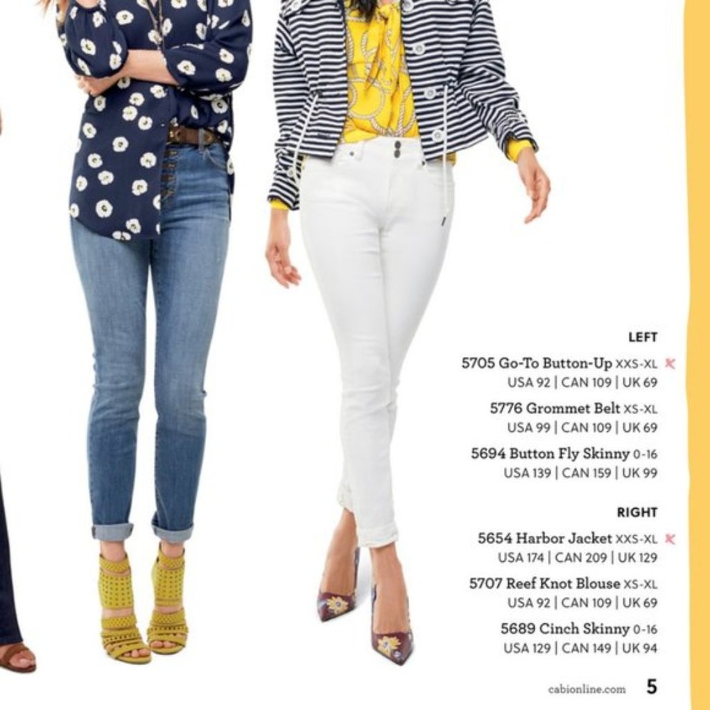 Cabi Spring 2020 Cinch Skinny Size 6